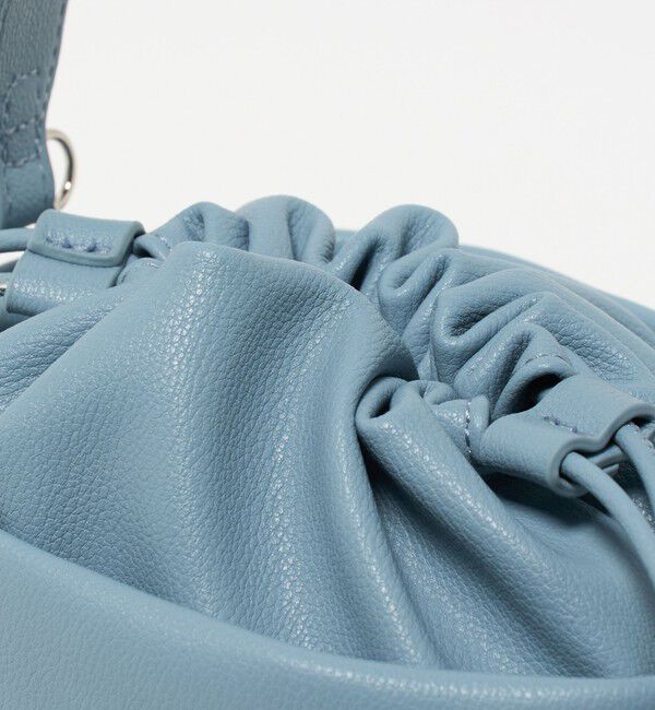 UNITED ARROWS green label relaxing「２WAY 巾着ドロストバケツバッグ」|ショルダー・メッセンジャー|