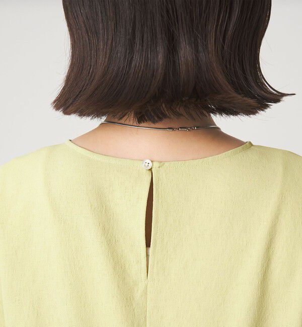 UNITED ARROWS green label relaxing「ウエスト タック ブラウス UVカット 通気性」|シャツ・ブラウス|