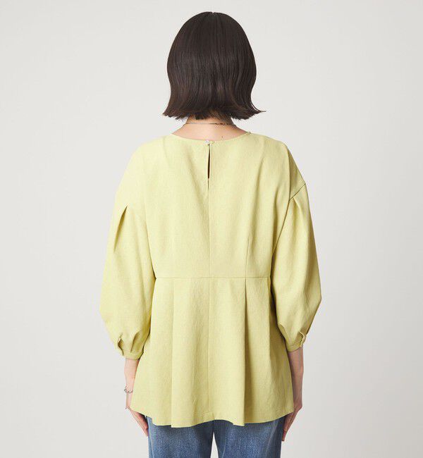 UNITED ARROWS green label relaxing「ウエスト タック ブラウス UVカット 通気性」|シャツ・ブラウス|