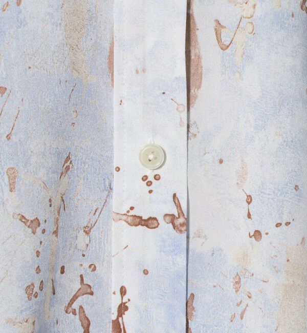 UNITED ARROWS green label relaxing「マーブル プリント シャツ」|シャツ・ブラウス|