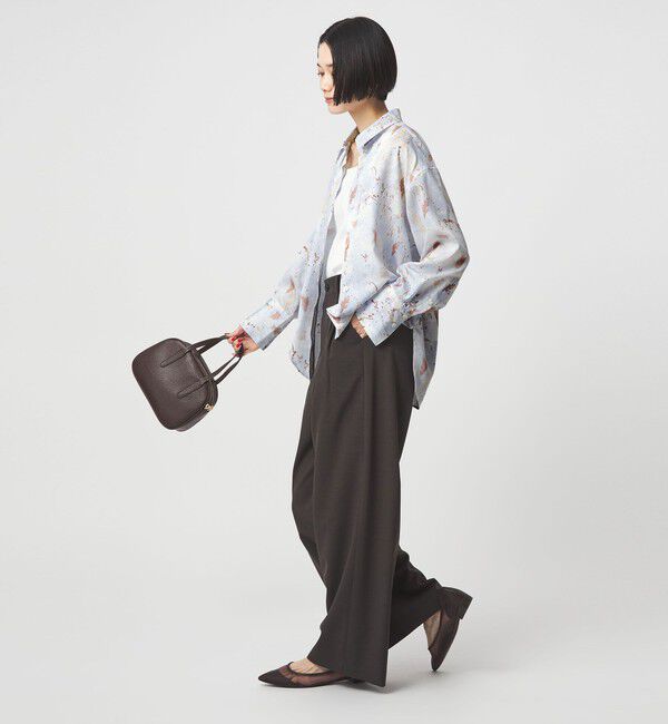 UNITED ARROWS green label relaxing「マーブル プリント シャツ」|シャツ・ブラウス|