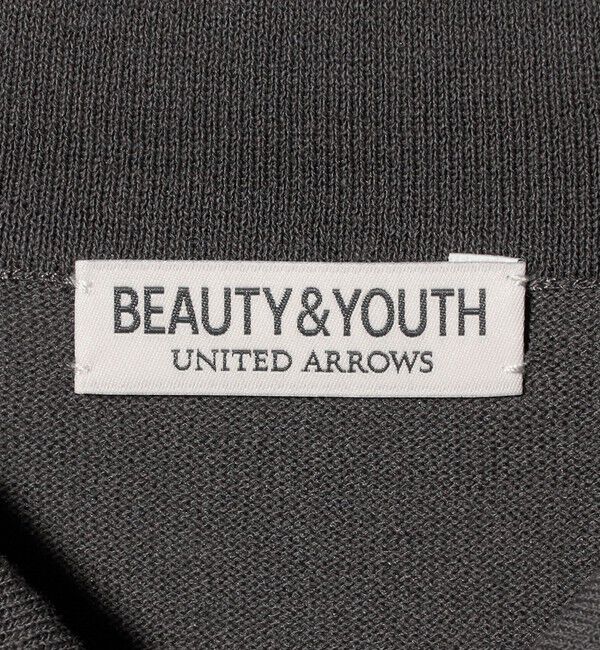 BEAUTY&YOUTH UNITED ARROWS「デオドラント ニット シャツ 抗菌防臭 ウォッシャブル」|カーディガン|