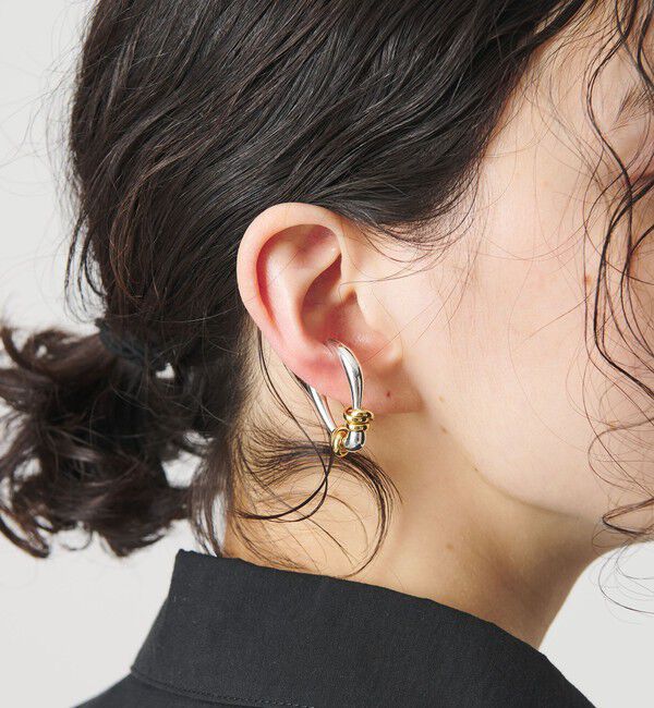 BEAUTY&YOUTH UNITED ARROWS「＜LAPUIS＞Flow coil イヤーカフ/1P」|イヤーカフ|その他1