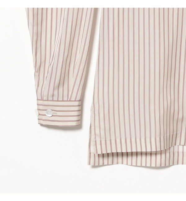 Demi-Luxe BEAMS 「YLEVE / ストライプ パジャマ シャツ」|シャツ・ブラウス|