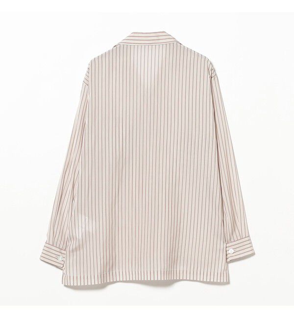 Demi-Luxe BEAMS 「YLEVE / ストライプ パジャマ シャツ」|シャツ・ブラウス|