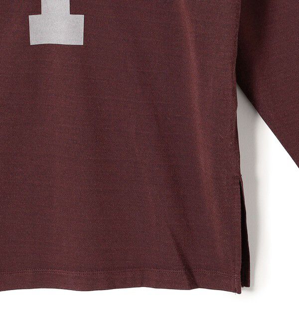 SHIPS for women「〈洗濯機可能〉Odub:フットボール TEE◇」|Tシャツ・カットソー|