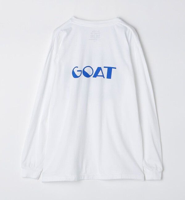 SHIPS「*【SHIPS別注】THE DAY ON THE BEACH: プリント ロングスリーブ Tシャツ」|Tシャツ・カットソー|