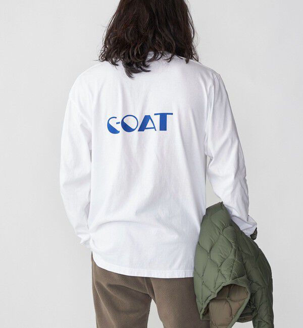 SHIPS「*【SHIPS別注】THE DAY ON THE BEACH: プリント ロングスリーブ Tシャツ」|Tシャツ・カットソー|