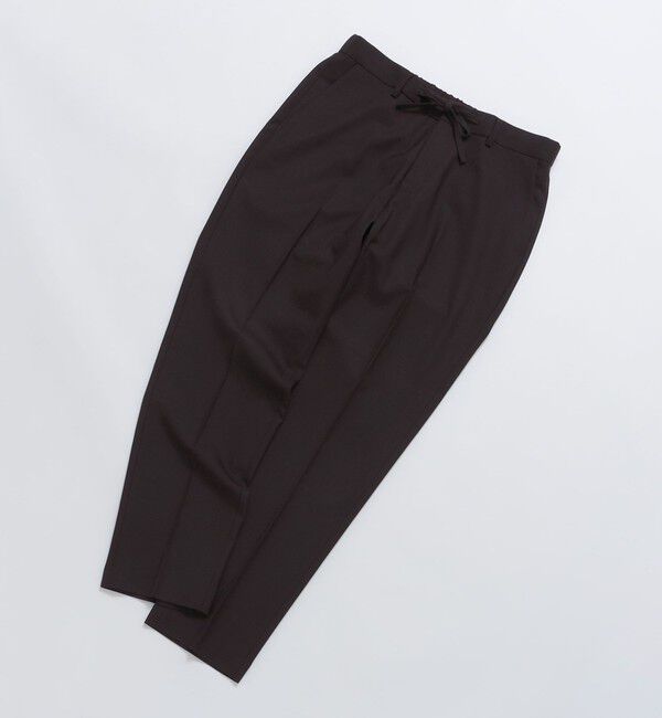 SHIPS「SHIPS:〈セットアップ対応〉SOLOTEX(R) ウール サキソニー イージーパンツ」|チノ|