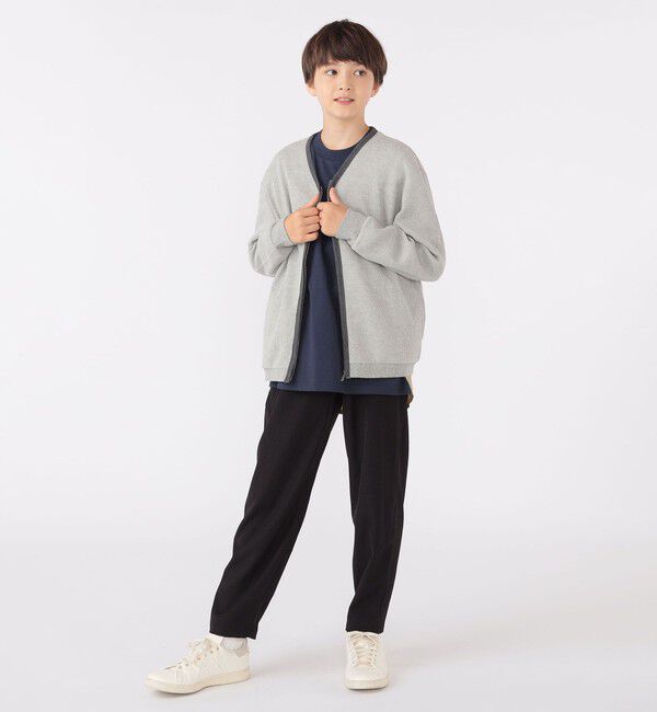 SHIPS KIDS「SHIPS KIDS:140～160cm / ブラック テーパード パンツ」|その他|