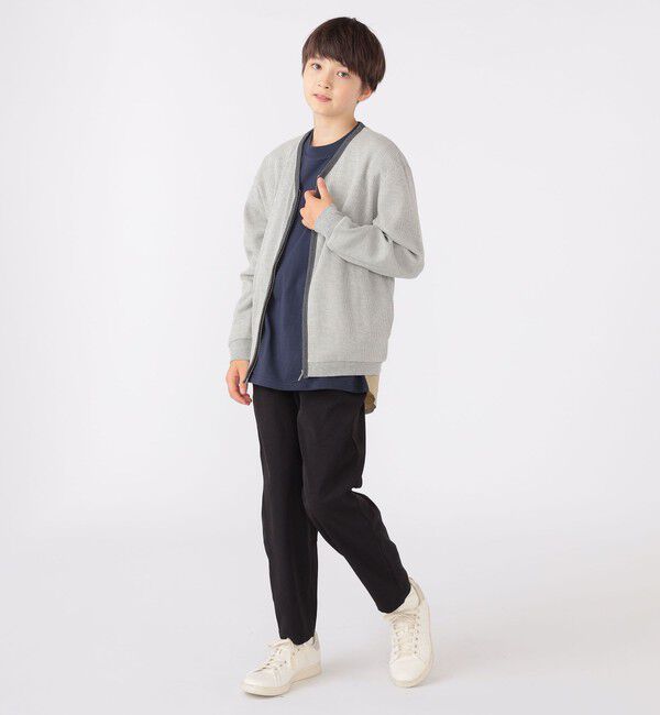 SHIPS KIDS「SHIPS KIDS:140～160cm / ブラック テーパード パンツ」|その他|