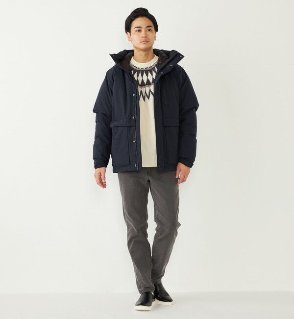 SHIPS Colors 「SHIPS Colors:〈手洗い可能〉ジャカード モール ニット」|ニット・セーター|