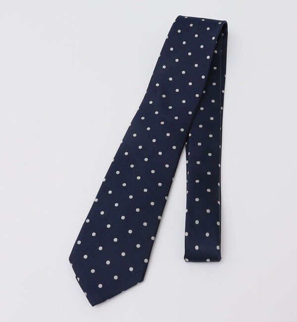SHIPS Colors 「SHIPS Colors:シルク ドット ネクタイ◇」|ネクタイ・蝶ネクタイ|ブルー系