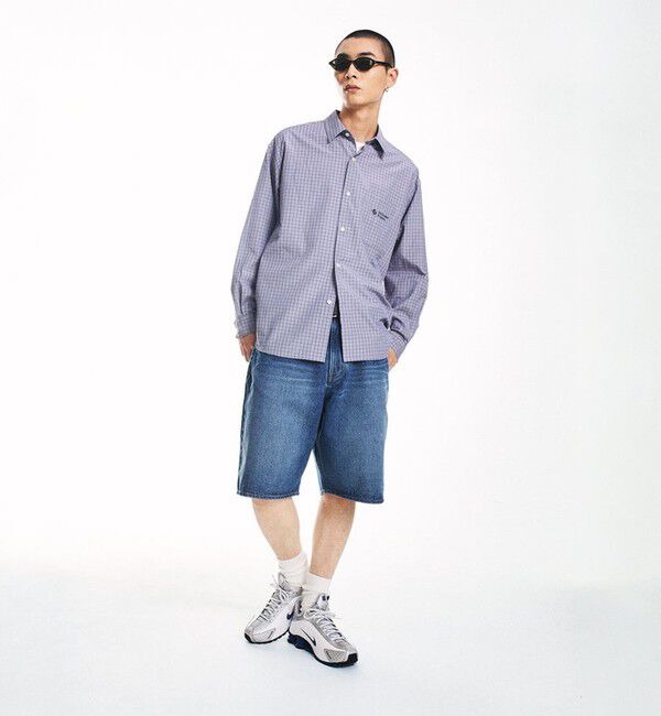 SHIPS「City Ambient Products: バギー デニム ショーツ」|デニム|