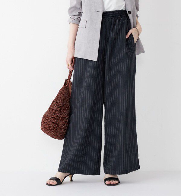 SHIPS Colors 「SHIPS Colors:〈手洗い可能〉ストライプ ブッチャー パンツ◇」|その他|