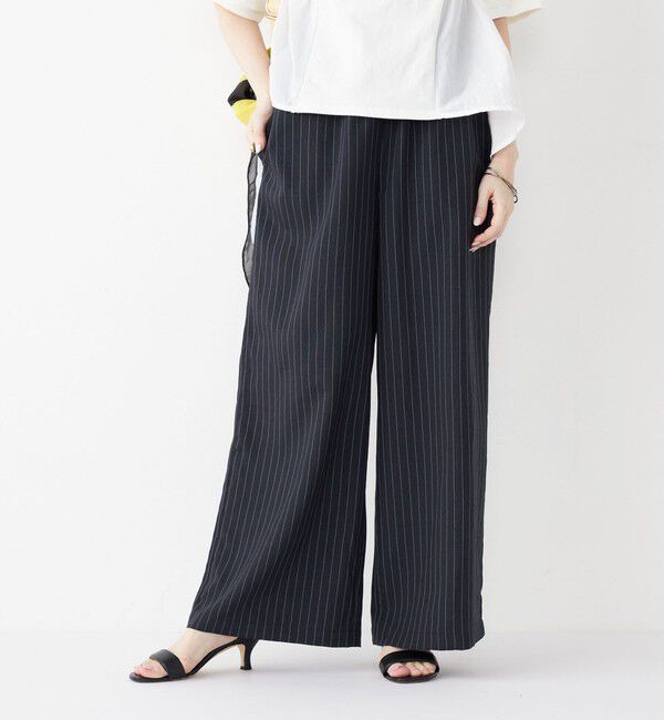 SHIPS Colors 「SHIPS Colors:〈手洗い可能〉ストライプ ブッチャー パンツ◇」|その他|