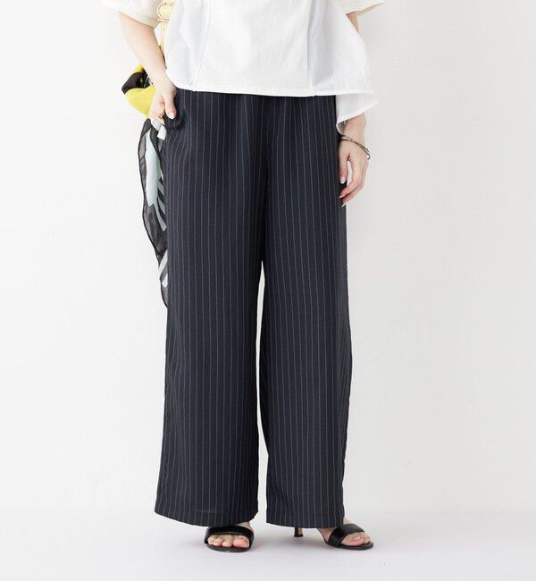 SHIPS Colors 「SHIPS Colors:〈手洗い可能〉ストライプ ブッチャー パンツ◇」|その他|