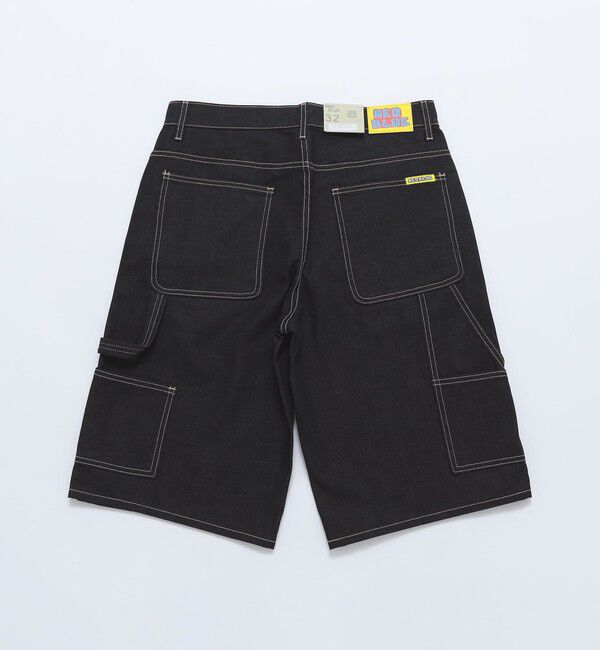 SHIPS「NEO BLUE: BAGGY CARPENTER SHORT」|デニム|