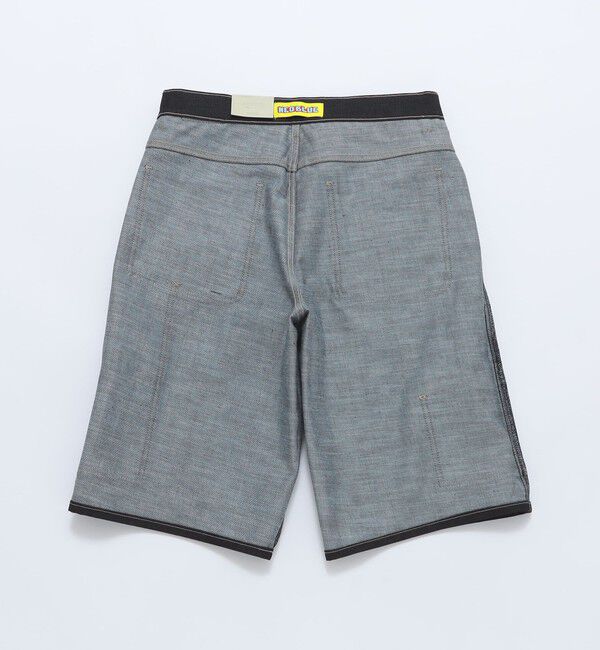 SHIPS「NEO BLUE: BAGGY CARPENTER SHORT」|デニム|