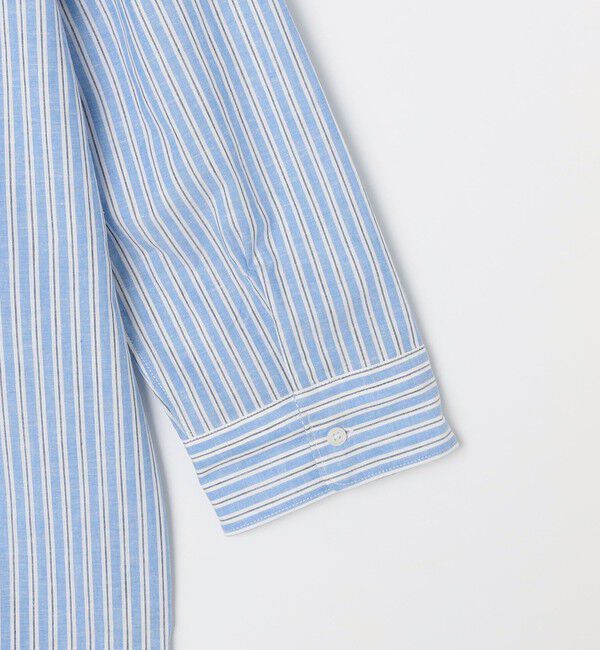 SHIPS any「SHIPS any: コットン/リネン 7分袖 スキッパー プルオーバー シャツ◇◇」|シャツ・ブラウス|