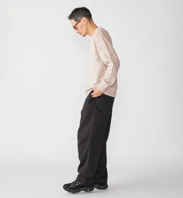 SHIPS「SHIPS: 〈手洗い可能〉カラー ネップ ニット」|ニット・セーター|