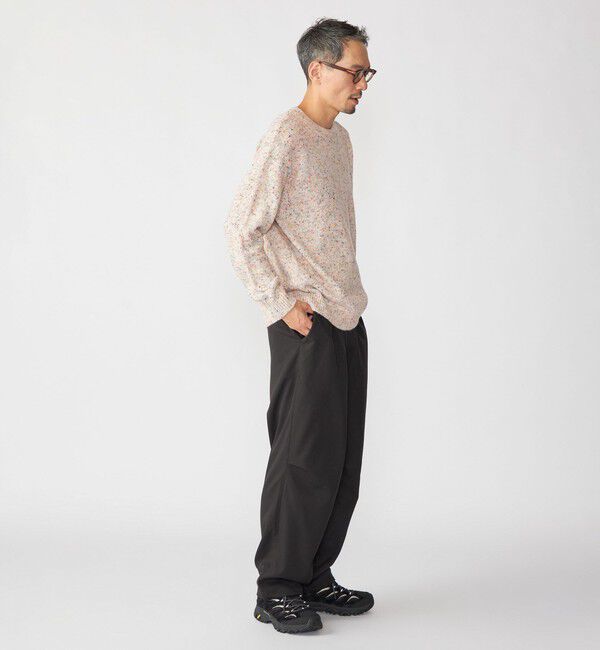 SHIPS「SHIPS: 〈手洗い可能〉カラー ネップ ニット」|ニット・セーター|