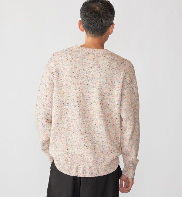 SHIPS「SHIPS: 〈手洗い可能〉カラー ネップ ニット」|ニット・セーター|