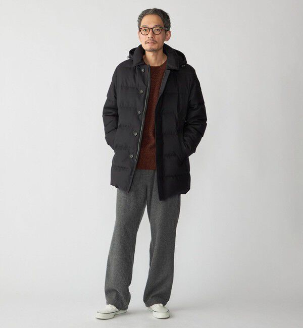 SHIPS「SHIPS: 〈手洗い可能〉カラー ネップ ニット」|ニット・セーター|