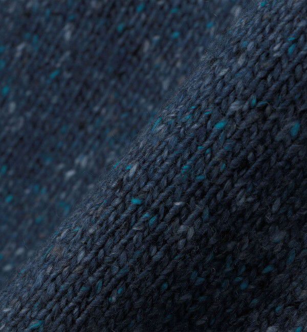 SHIPS「SHIPS: 〈手洗い可能〉カラー ネップ ニット」|ニット・セーター|