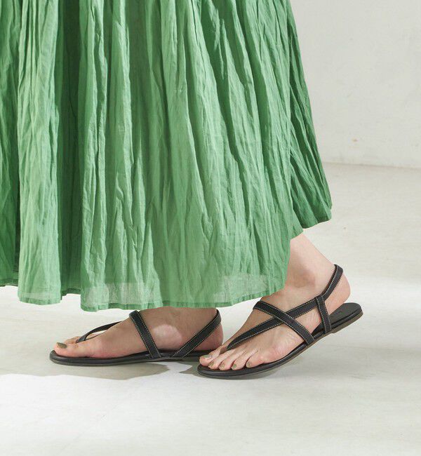 SHIPS for women「《予約》LAOCOONTE: Barselona Sofia」|サンダル|ブラック