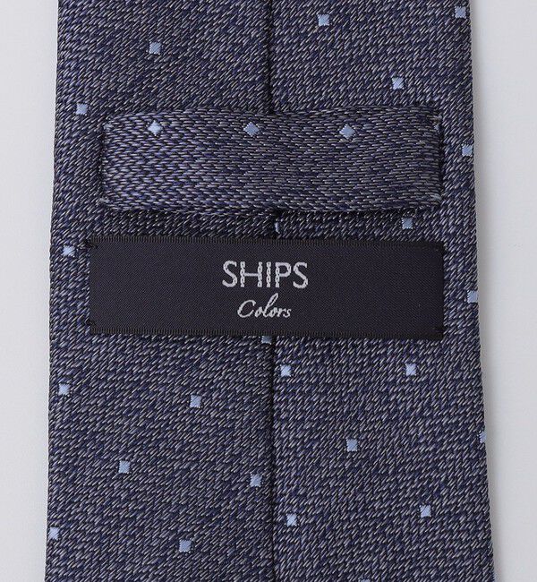 SHIPS Colors 「SHIPS Colors:日本製 シルク ドット柄 ネクタイ」|ネクタイ・蝶ネクタイ|