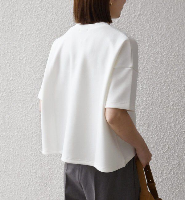 SHIPS any「《予約》SHIPS any:〈洗濯機可能〉エンブロイダリー ショートスリーブ プルオーバー」|Tシャツ・カットソー|