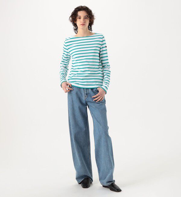 TOMORROWLAND BUYING WEAR「LE MINOR ボートネックストライププルオーバー」|Tシャツ・カットソー|