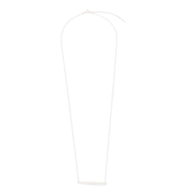 TOMORROWLAND GOODS「sumikaneko Horizon ロングネックレス」|ネックレス|81 シルバー