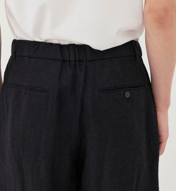 GALERIE VIE「ブラッシュドリネン ツータックイージーパンツ」|その他|