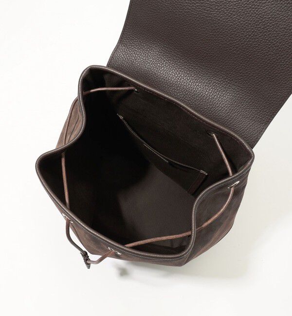 TOMORROWLAND GOODS「TOMORROWLAND シュリンクレザー&times;スウェードコンビ バックパック」|リュック|