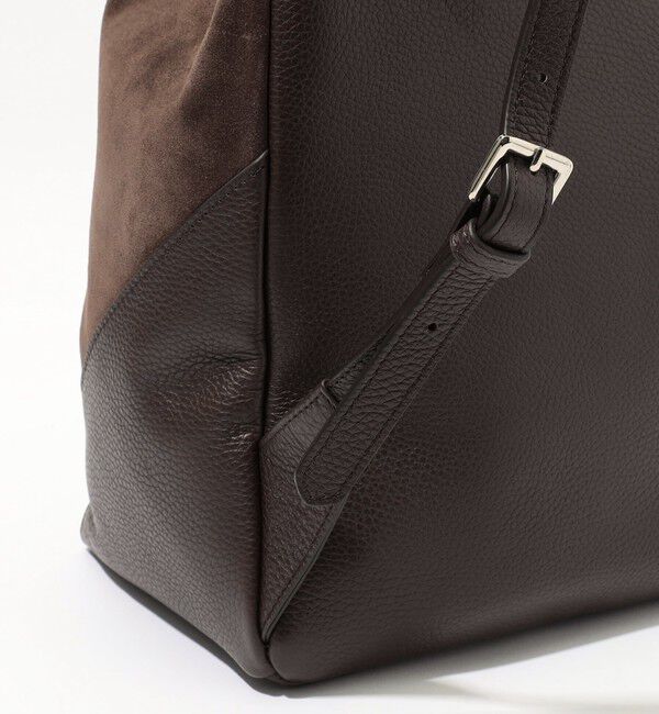 TOMORROWLAND GOODS「TOMORROWLAND シュリンクレザー&times;スウェードコンビ バックパック」|リュック|