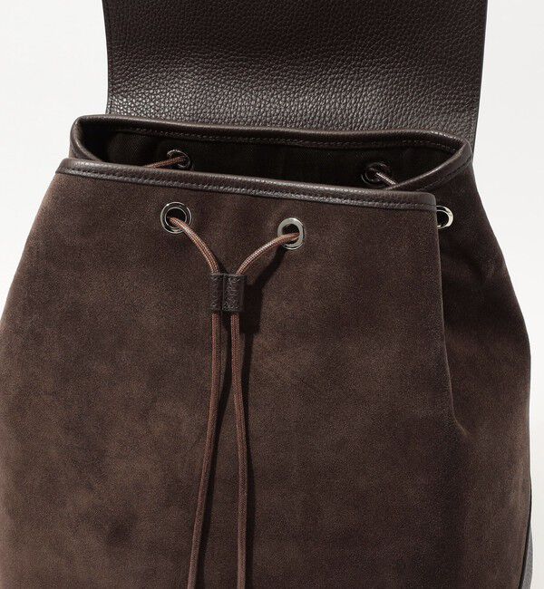 TOMORROWLAND GOODS「TOMORROWLAND シュリンクレザー&times;スウェードコンビ バックパック」|リュック|