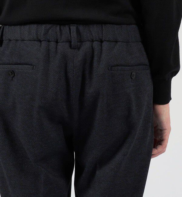 TOMORROWLAND MENS「ウールコットン ダブルジャガード ノープリーツシャーリングパンツ」|スラックス|