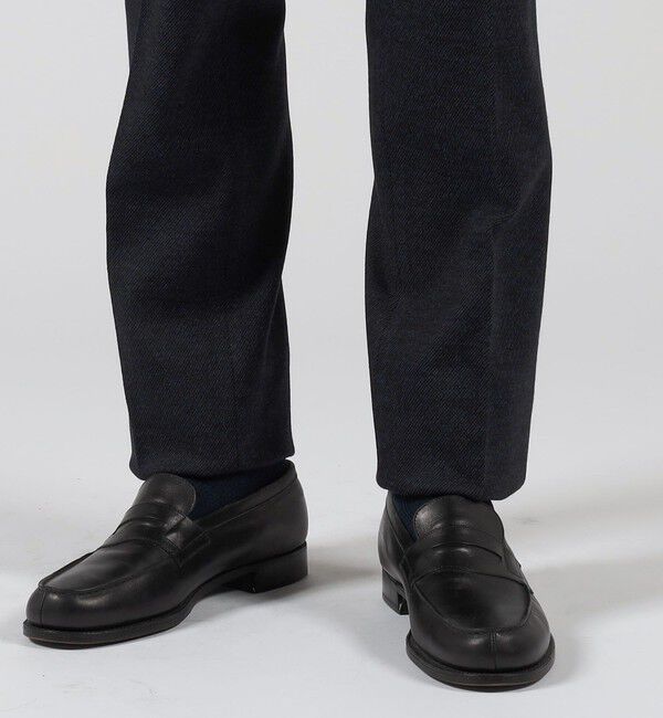 TOMORROWLAND MENS「ウールコットン ダブルジャガード ノープリーツシャーリングパンツ」|スラックス|