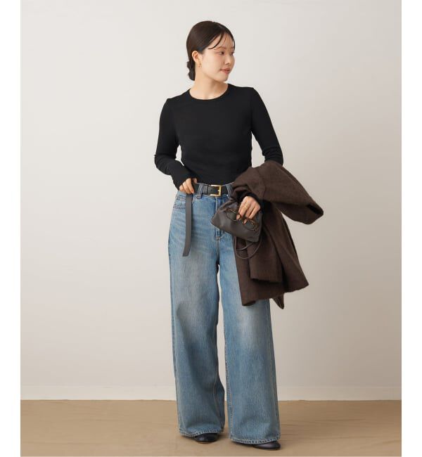 Plage「FLORE FLORE / フローレフローレ OLIVIA LONGSLEEVE トップス」|Tシャツ・カットソー|