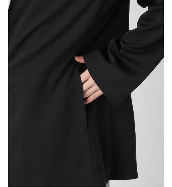 Plage「《予約》Light nocollar ジャケット」|ノーカラージャケット|