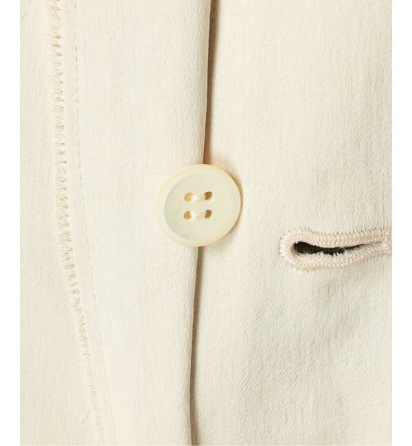 Plage「《予約》Light nocollar ジャケット」|ノーカラージャケット|