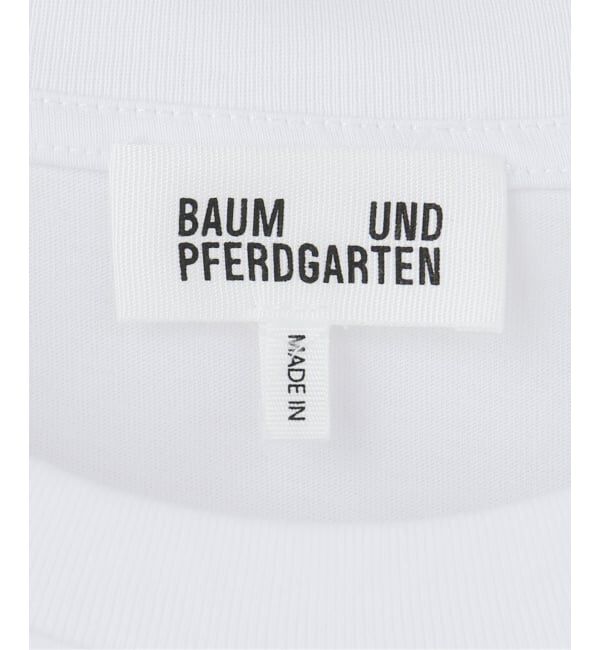 IENA「BAUM UND PFERDGARTEN/バウム ウンド ヘルガーデン LOGO T Tシャツ JAWO24593」|Tシャツ・カットソー|