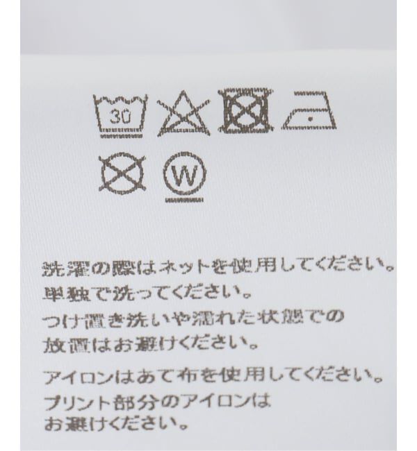 IENA「BAUM UND PFERDGARTEN/バウム ウンド ヘルガーデン LOGO T Tシャツ JAWO24593」|Tシャツ・カットソー|