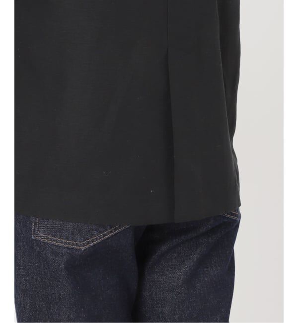 SLOBE IENA「《セットアップ対応可/予約》リネン混ハーフスリーブジャケット」|その他|