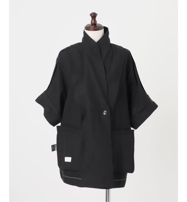 SLOBE IENA「《セットアップ対応可/予約》リネン混ハーフスリーブジャケット」|その他|