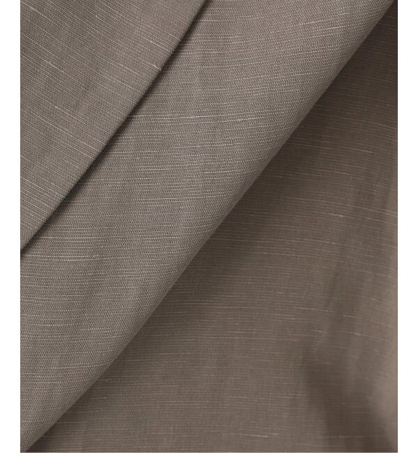 SLOBE IENA「《セットアップ対応可/予約》リネン混ハーフスリーブジャケット」|その他|