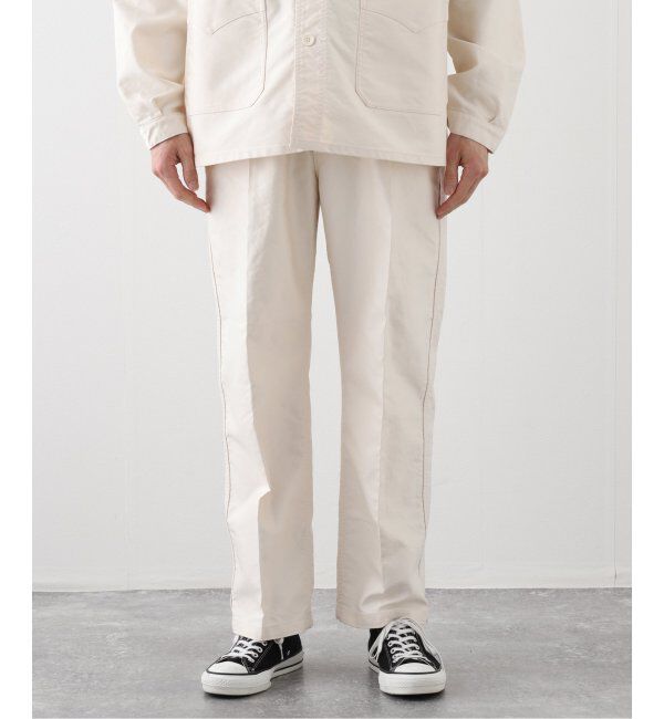 EDIFICE「Letiquette &times; ETS.MATERIAUX フレンチワーク パンツ」|スラックス|