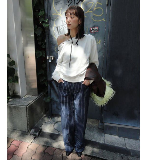 Oriens JOURNAL STANDARD「オフショルダースウェットトップス」|スウェット・ジャージ|